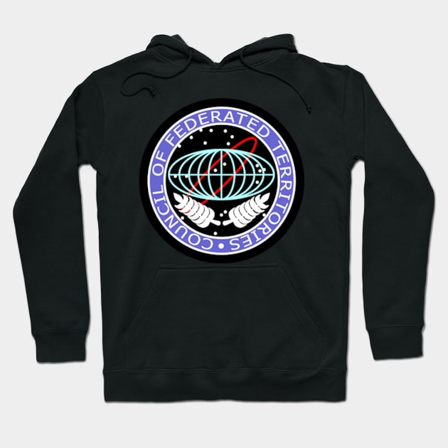 Fifth Element. Council of Federated Territories Hoodie by Scud"